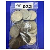 EISENHOWER DOLLARS (33 COINS)