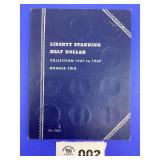 WALKING LIBERTY HALVES 1937-1947 (22 COINS)