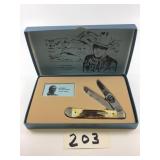CASE JOHN WAYNE TRAPPER POCKET KNIFE W