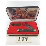 CASE JOHN WAYNE TRAPPER POCKET KNIFE W