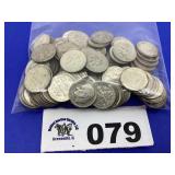 ROOSEVELT DIMES SILVER (100 COINS)