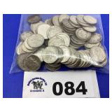 ROOSEVELT DIMES SILVER (100 COINS)
