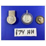 CLAD KENNEDY HALF DOLLARS - 3