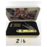 CASE JOHN WAYNE TRAPPER POCKET KNIFE W
