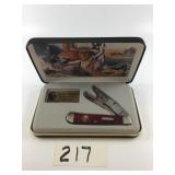 CASE JOHN WAYNE TRAPPER POCKET KNIFE W