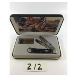 CASE JOHN WAYNE TRAPPER POCKET KNIFE W