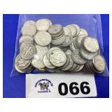 ROOSEVELT DIMES SILVER (100 COINS)