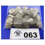 MERCURY DIMES (100 COINS)