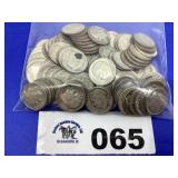 ROOSEVELT DIMES SILVER (100 COINS)