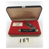 CASE JOHN WAYNE TRAPPER POCKET KNIFE W