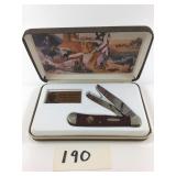 CASE JOHN WAYNE TRAPPER POCKET KNIFE W