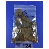 WHEAT PENNIES (86 coins)