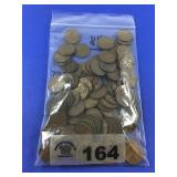 WHEAT PENNIES (118 coins)