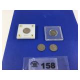 BUFFALO NICKELS (4 coins)