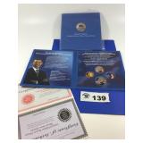 BARAK OBAMA PRESIDENTIAL COIN COLLECTION (2 sets)