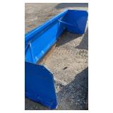 10 ft skidsteer snow box blade