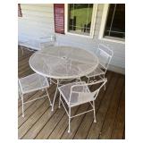 Wrought Iron Patio Set