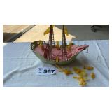 PLASTIC DISNEY BOAT