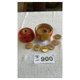 VINTAGE APPLE STEEPLECHASE GAME