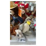 STUFFED BEARS AND ANIMALS