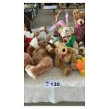 STUFFED BEARS AND ANIMALS