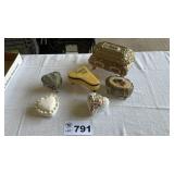 JEWELRY BOXES, TRINKET BOXES