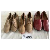 WOMENS SHOES 3 pr SZ 6-6.5