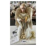 ANIMATED ANGEL W CASSETTE PLAYER 27 inches tall