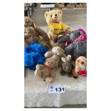 STUFFED BEARS AND ANIMALS
