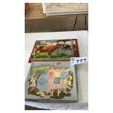 WOOD COW PUZZLE, PAPER DOLLS