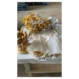 LIGHTED ANGELS, CANDLE HOLDER
