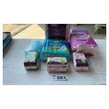 TISSUES, MASKS, LINERS, PADS