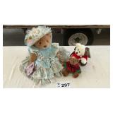 BEARLY PEOPLE BEAR, 2 SMALL BEARS