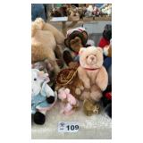 STUFFED BEARS AND ANIMALS