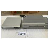 VHS PLAYER, DVD PLAYER