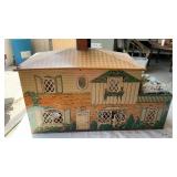 METAL DOLL HOUSE, LOADED