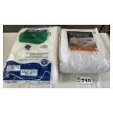 2 MATTRESS PADS