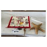 STARFISH, SEAHORSE, CRYING TOWEL