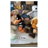 STUFFED BEARS AND ANIMALS