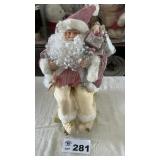 SANTA IN ROCKING CHAIR