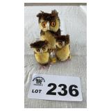 STEIFF OWLS