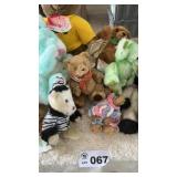 STUFFED BEARS AND ANIMALS