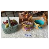VINTAGE BASKET PURSES