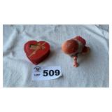 VALENTINE BOX, WIND UP CRAWLING BABY
