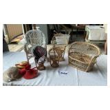 DOLL FURNITURE, HATS