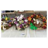 3 EASTER WREATHS