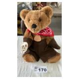 DAKIN ELEGANTE COWBOY TEDDY BEAR