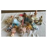 DOLLS, PORCELAIN AND PLASTIC