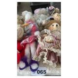 STUFFED BEARS AND ANIMALS