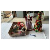 LIGHTED TREE TOPPER, CHRISTMAS ITEMS